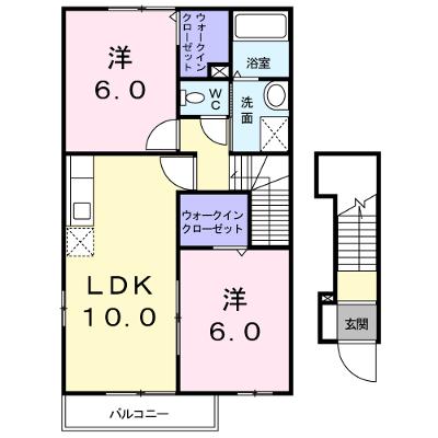 ソレイユⅣ 201【管理NO：1-014567504-02010】 ★家具家電は申し込み後に搬入します★ ★2026年09月上旬入居可能★の外観画像