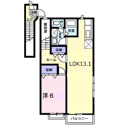 プラネッツあおき　２ 201【管理NO：1-007617302-02010】 ★家具家電は申し込み後に搬入します★ ★2026年08月下旬入居可能★の外観画像