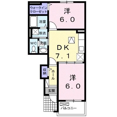 ジェルメ　Ｂ 102【管理NO：1-016663102-01020】 ★家具家電は申し込み後に搬入します★ ★2026年09月上旬入居可能★の外観画像
