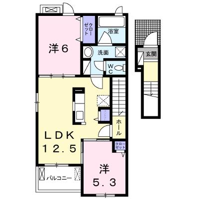 ル　リオンⅡ 203【管理NO：1-022941302-02030】 ★家具家電は申し込み後に搬入します 2026年09月上旬入居可能の外観画像