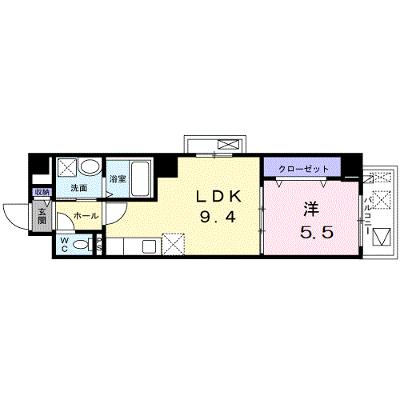 メゾン大淀 301【管理NO：1-026194801-03010】 ★家具家電は申し込み後に搬入します★ ★2026年09月中旬入居可能★の外観画像