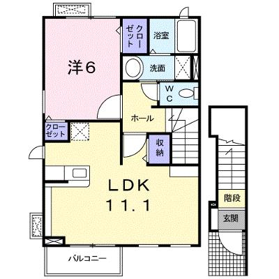 メゾン・ドゥ・リヴィエール 201【管理NO：1-016289501-02010】 ★家具家電は申し込み後に搬入します★の外観画像