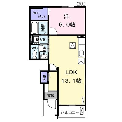 Ｋ．Ｆ．Ｋアルバ　ｆｏｕｒ　Ａ 102【管理NO：1-018354801-01020】 ★家具家電は申し込み後に搬入します★ ★2026年09月上旬入居可能★の外観画像