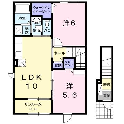 ブリーズ 201【管理NO：1-018861501-02010】 ★家具家電は申し込み後に搬入します★ ★2026年09月上旬入居可能★の外観画像