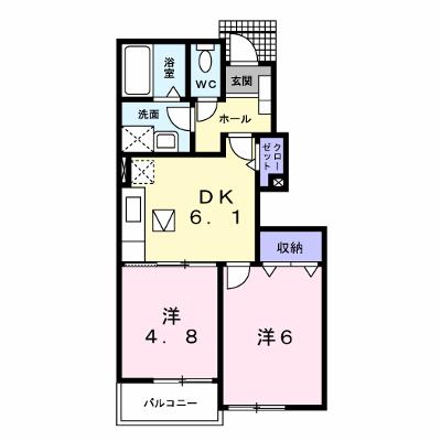 ハピィー 102【管理NO：1-014511401-01020】 ★家具家電は申し込み後に搬入します 2026年09月上旬入居可能の外観画像