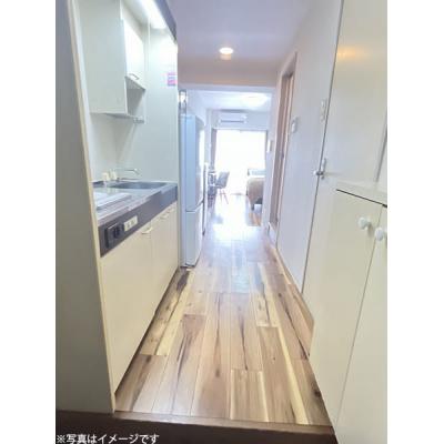 ユニオンマンスリー玉川学園前１　106　1R・セミダブル☆【禁煙ルーム】バス・トイレ別/安心のモニター付きインターフォン完備！デスク＆チェア付きでテレワークにも便利■選べるWi-Fi格安レンタル中！の物件写真6