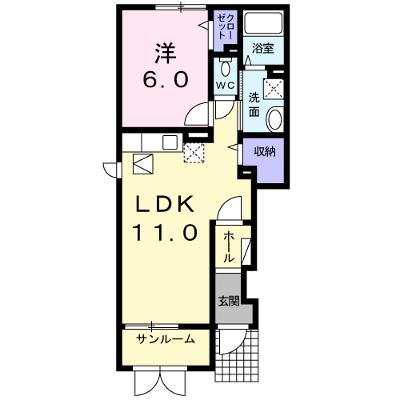 レガーロ 101【管理NO：1-018234101-01010】 ★家具家電は申し込み後に搬入します★の外観画像