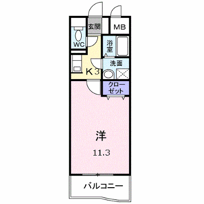 グランディールＦ 206【管理NO：1-011197601-02060】 ★家具家電は申し込み後に搬入します★ ★2026年09月上旬入居可能★の外観画像