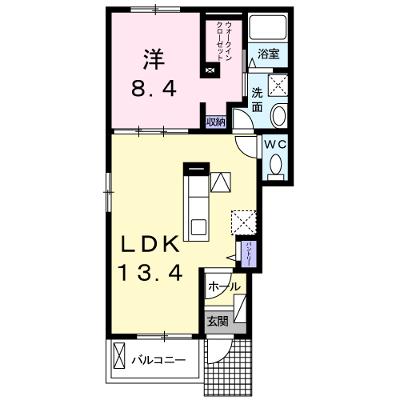 ストリーム　Ⅰ 101【管理NO：1-019437601-01010】 ★家具家電は申し込み後に搬入します★ ★2026年08月下旬入居可能★の外観画像