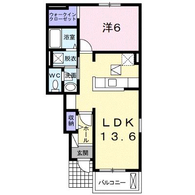 ソレイユ　メゾン　ＮＡＫＡ 103【管理NO：1-021189401-01030】 ★家具家電は申し込み後に搬入します★ ★2026年08月下旬入居可能★の外観画像