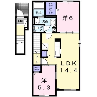 ブルースカイ 201【管理NO：1-023630801-02010】 ★家具家電は申し込み後に搬入します★ ★2026年08月中旬入居可能★の外観画像