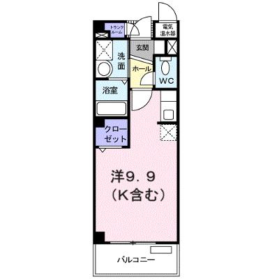 マーベラスＳＡＧＡＷＡ 102【管理NO：1-014078501-01020】 ★家具家電は申し込み後に搬入します★の外観画像
