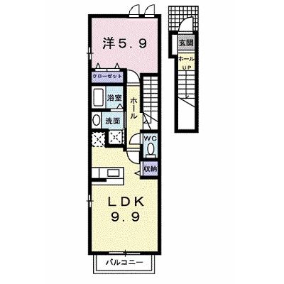 デフィ　シルフィード 203【管理NO：1-012040901-02030】 ★家具家電は申し込み後に搬入します★の外観画像