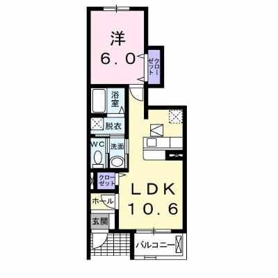 グラシアスＥ 102【管理NO：1-013822901-01020】 ★家具家電は申し込み後に搬入します★ ★2026年09月上旬入居可能★の外観画像