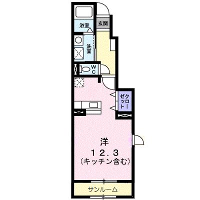 ミューＡ 101【管理NO：1-015357301-01010】 ★家具家電は申し込み後に搬入します★ ★2026年10月上旬入居可能★の外観画像