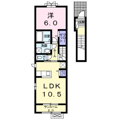 タフト 205【管理NO：1-018446301-02050】 ★家具家電は申し込み後に搬入します 2026年09月上旬入居可能の外観画像