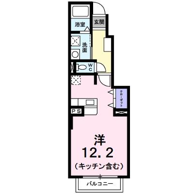 デュ　ボワ 104【管理NO：1-012694601-01040】 ★家具家電は申し込み後に搬入します★の外観画像