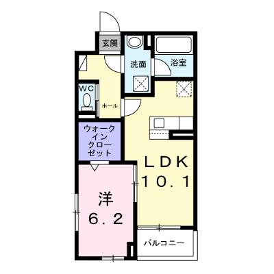 アルカディアⅠ 203【管理NO：1-028220903-02030】 ★家具家電は申し込み後に搬入します★ ★2026年12月下旬入居可能★の外観画像