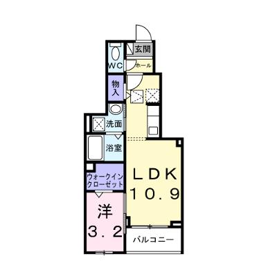 アルカディアⅡ 102【管理NO：1-028220901-01020】 ★家具家電は申し込み後に搬入します★ ★2026年12月下旬入居可能★の外観画像
