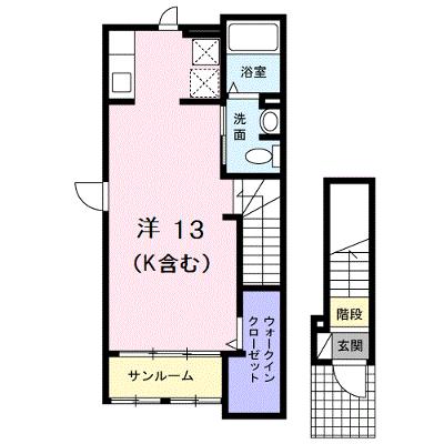 アクア湘南 201【管理NO：1-019292701-02010】 ★家具家電は申し込み後に搬入します★の外観画像