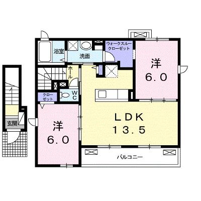 エスペランス 201【管理NO：1-025392801-02010】 ★家具家電は申し込み後に搬入します★ ★2026年09月中旬入居可能★の外観画像