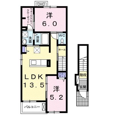 エルドラード葵Ⅰ 201【管理NO：1-022680901-02010】 ★家具家電は申し込み後に搬入します★の外観画像