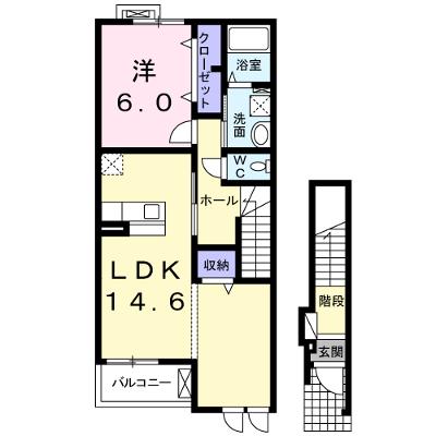 フィオーレ　Ｍ 203【管理NO：1-017678901-02030】 ★家具家電は申し込み後に搬入します★の外観画像