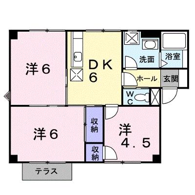プラドールＡ２ 101【管理NO：1-005102801-01010】 ★家具家電は申し込み後に搬入します★の外観画像