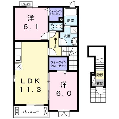 エレガントＡ 201【管理NO：1-016946701-02010】 ★家具家電は申し込み後に搬入します 2026年09月中旬入居可能の外観画像