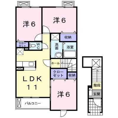 パルティール 201【管理NO：1-014678701-02010】 ★家具家電は申し込み後に搬入します 2026年09月上旬入居可能の外観画像