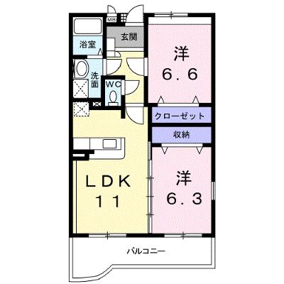 セレニータＢ 201【管理NO：1-012601402-02010】 ★家具家電は申し込み後に搬入します★ ★2026年09月上旬入居可能★の外観画像