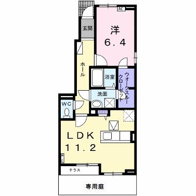 フラン・ブローテＡ 101【管理NO：1-023666101-01010】 ★家具家電は申し込み後に搬入します 2026年09月下旬入居可能の外観画像