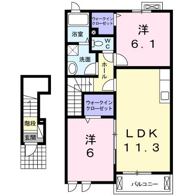 パティオ緑 205【管理NO：1-016990101-02040】 ★家具家電は申し込み後に搬入します★ ★2026年08月下旬入居可能★の外観画像