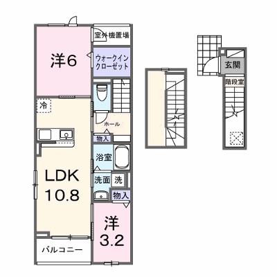 クレッシェンド石ヶ瀬 305【管理NO：1-028203001-03040】 ★家具家電は申し込み後に搬入します 2026年08月中旬入居可能の外観画像