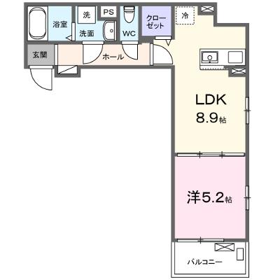 ヒカルサ四日市西浜田 205【管理NO：1-028552701-02040】 ★家具家電は申し込み後に搬入します★ ★2026年09月下旬入居可能★の外観画像