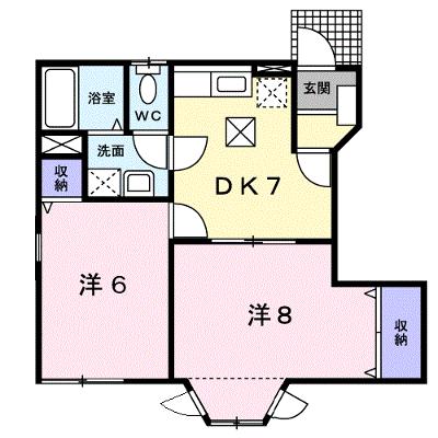 ウエストナウＢ 102【管理NO：1-009590202-01020】 ★家具家電は申し込み後に搬入します 2026年09月中旬入居可能の外観画像