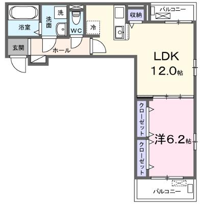 ＧＬ　ｍｉｎａｋｕｃｈｉ　Ⅱ 202【管理NO：1-027626002-02020】 ★家具家電は申し込み後に搬入します 2026年09月中旬入居可能の外観画像