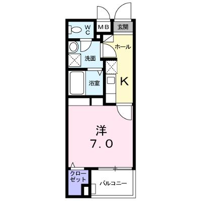 カーサ　アリエッタ 303【管理NO：1-022315201-03030】 ★家具家電は申し込み後に搬入します★ ★2026年09月上旬入居可能★の外観画像