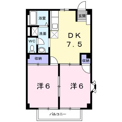 メゾンウェンドⅡ 101【管理NO：1-004344701-01010】 ★家具家電は申し込み後に搬入します★ ★2026年08月下旬入居可能★の外観画像
