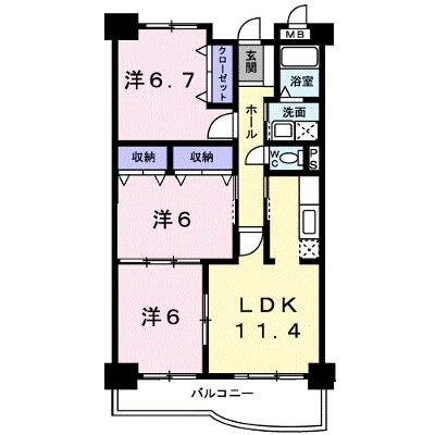 ＢｒｉｇｈｔＨｉｌｌｓ　Ｈ＆Ｋ 102【管理NO：1-012329101-01020】 ★家具家電は申し込み後に搬入します 2026年08月中旬入居可能の外観画像