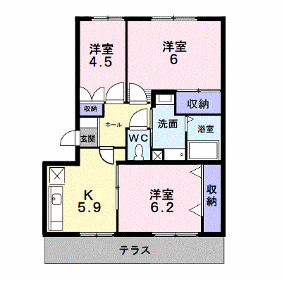 ニューエルディム小田 101【管理NO：1-004783201-01010】 ★家具家電は申し込み後に搬入します★の外観画像