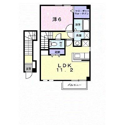 マーガレット 203【管理NO：1-013930001-02030】 ★家具家電は申し込み後に搬入します★ ★2026年09月上旬入居可能★の外観画像