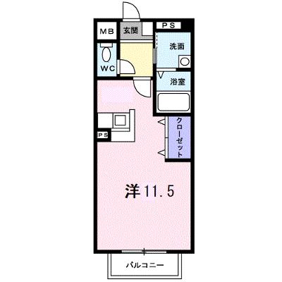 マーベラスＫ１Ａ 203【管理NO：1-012347201-02030】 ★家具家電は申し込み後に搬入します★の外観画像
