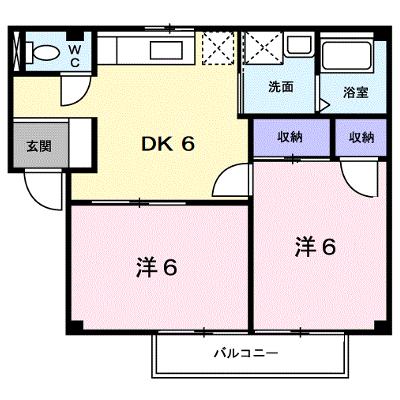 シティハイツ蘭 203【管理NO：1-004501101-02030】 ★家具家電は申し込み後に搬入します★の外観画像
