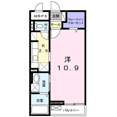 エレガントヴィエⅠ 103【管理NO：1-016862301-01030】 ★家具家電は申し込み後に搬入します★の外観画像