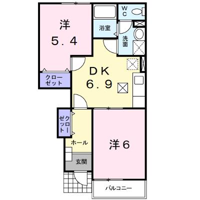 シャルマン・アビテＡ 102【管理NO：1-011836901-01020】 ★家具家電は申し込み後に搬入します★ ★2026年09月中旬入居可能★の外観画像