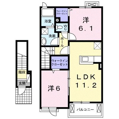 グランデールⅡ 203【管理NO：1-020606202-02030】 ★家具家電は申し込み後に搬入します★ ★2026年09月中旬入居可能★の外観画像
