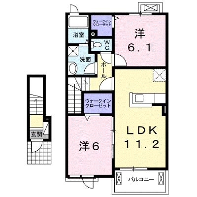 ノ－ル・ボワ　Ⅱ 202【管理NO：1-024479102-02020】 ★家具家電は申し込み後に搬入します★ ★2026年08月下旬入居可能★の外観画像