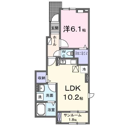 パークハイム柳ノ瀬 101【管理NO：1-027199601-01010】 ★家具家電は申し込み後に搬入します★ ★2026年09月中旬入居可能★の外観画像