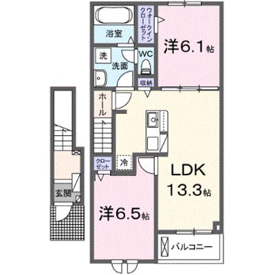 ソラーナ・ウキハⅠ 203【管理NO：1-027829201-02030】 ★家具家電は申し込み後に搬入します★ ★2027年01月下旬入居可能★の外観画像